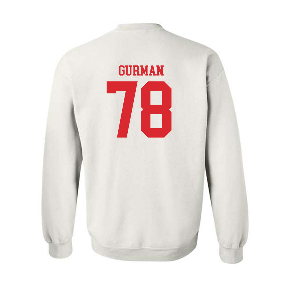 Rutgers - NCAA Football : Miron Gurman - Classic Shersey Crewneck Sweatshirt-1