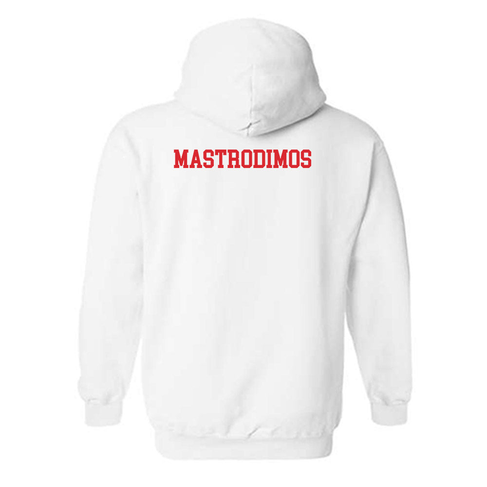 Rutgers - NCAA Men's Soccer : Zachary Mastrodimos - Classic Shersey Hooded Sweatshirt-1