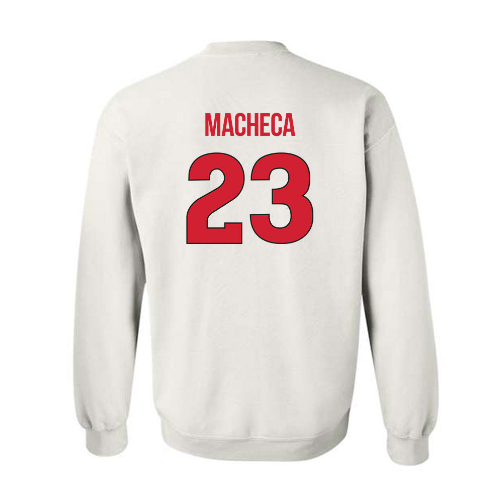 Rutgers - NCAA Men's Lacrosse : Andrew Macheca - Crewneck Sweatshirt Classic Shersey