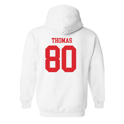 Rutgers - NCAA Football : Michael Thomas - Classic Shersey Hooded Sweatshirt-1