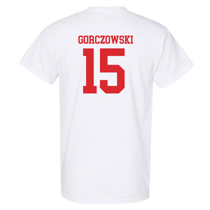 Rutgers - NCAA Men's Soccer : Simon Gorczowski - Classic Shersey T-Shirt-1