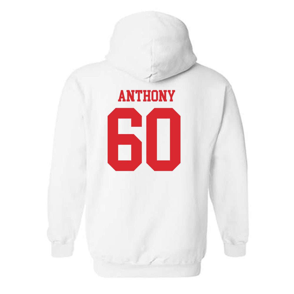 Rutgers - NCAA Football : Logan Anthony - Classic Shersey Hooded Sweatshirt-1