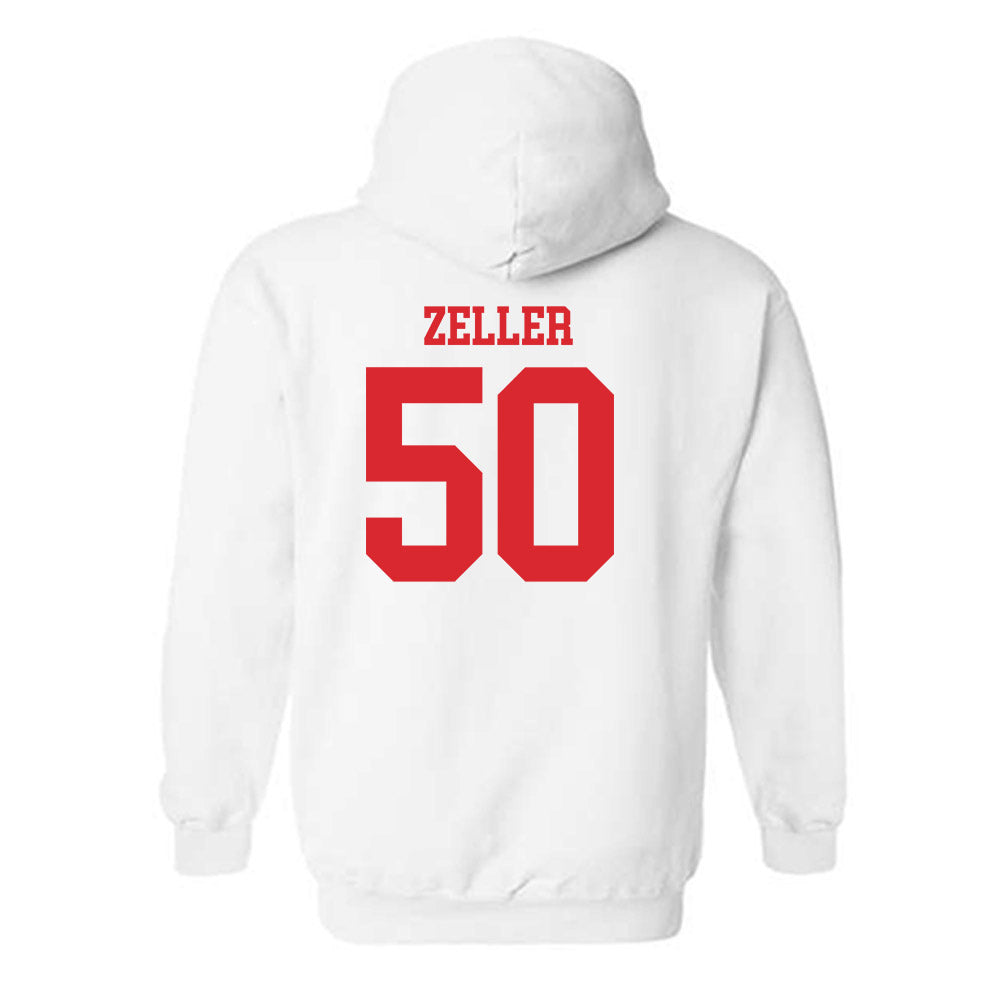 Rutgers - NCAA Men's Lacrosse : Colin Zeller - Classic Shersey Hooded Sweatshirt-1