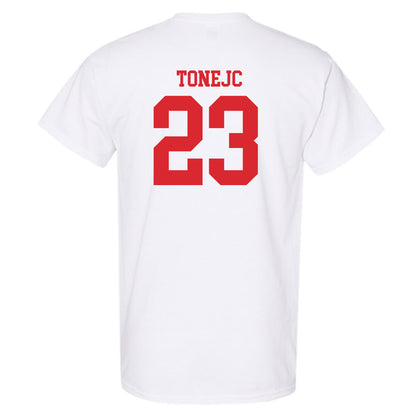 Rutgers - NCAA Men's Basketball : Martin Tonejc - Classic Shersey T-Shirt-1