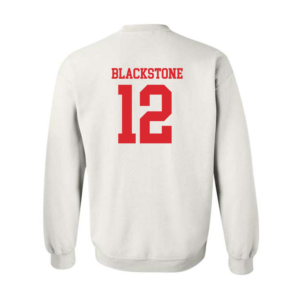 Rutgers - NCAA Women's Basketball : Faith Blackstone - Classic Shersey Crewneck Sweatshirt-1