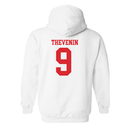 Rutgers - NCAA Football : Clay Thevenin - Classic Shersey Hooded Sweatshirt-1