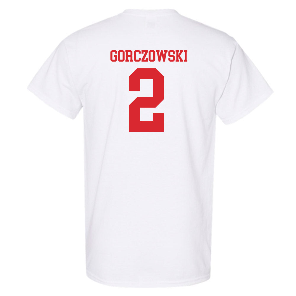 Rutgers - NCAA Men's Soccer : Simon Gorczowski - Classic Shersey T-Shirt-1