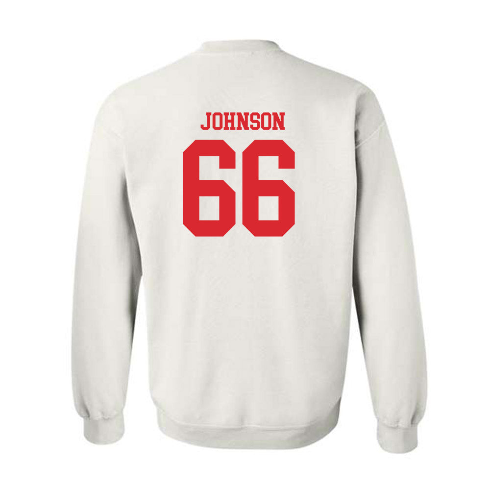 Rutgers - NCAA Football : Donovan Johnson - Classic Shersey Crewneck Sweatshirt-1