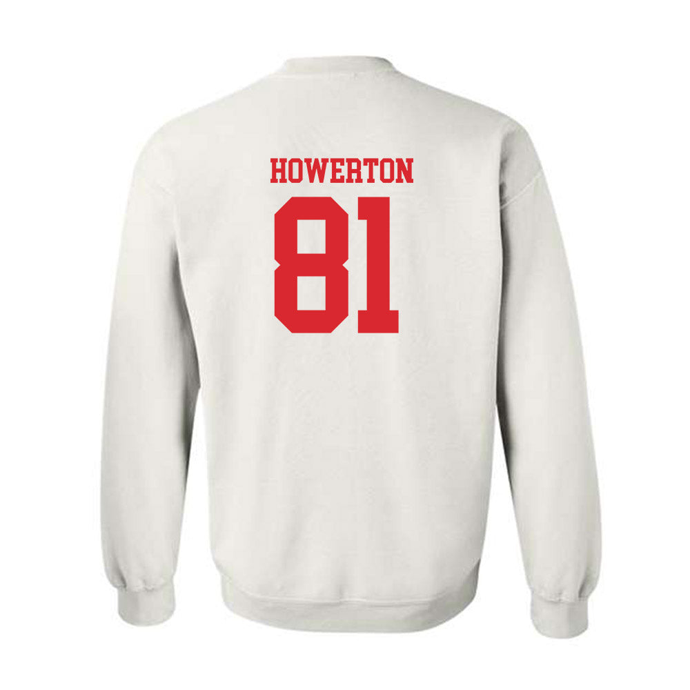Rutgers - NCAA Football : DJ Howerton - Classic Shersey Crewneck Sweatshirt-1