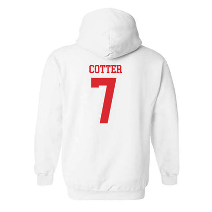 Rutgers - NCAA Women's Soccer : Kennedi Cotter - Classic Shersey Hooded Sweatshirt-1