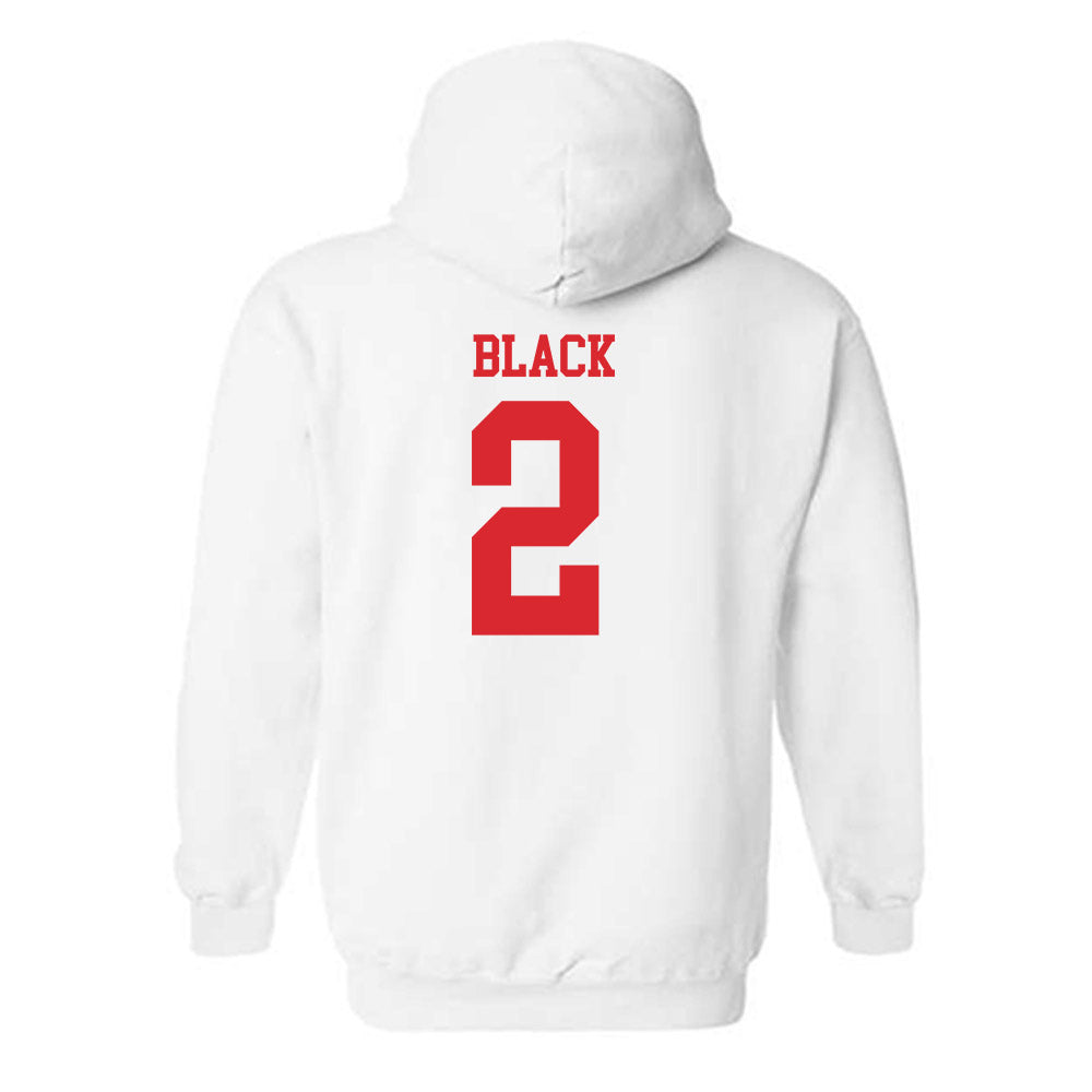 Rutgers - NCAA Football : Benjamin Black - Classic Shersey Hooded Sweatshirt-1