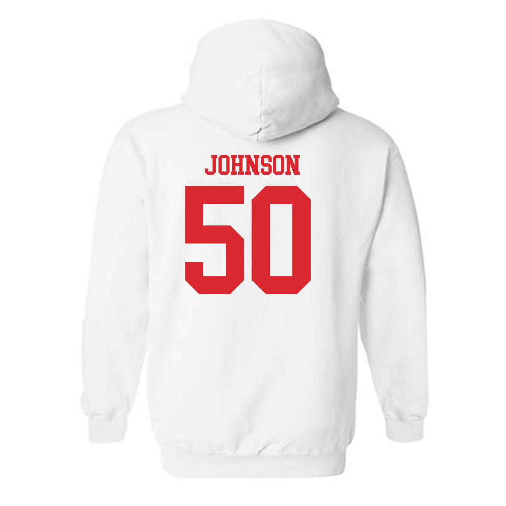 Rutgers - NCAA Softball : Dezaria Johnson - Classic Shersey Hooded Sweatshirt-1