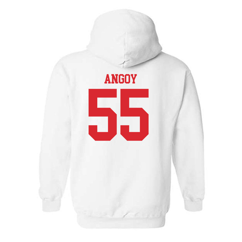 Rutgers - NCAA Football : Zaire Angoy - Classic Shersey Hooded Sweatshirt-1
