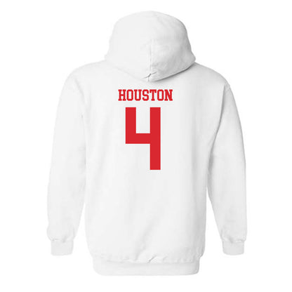 Rutgers - NCAA Football : Jourdin Houston - Classic Shersey Hooded Sweatshirt-1
