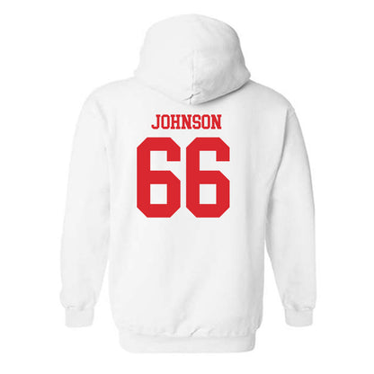 Rutgers - NCAA Football : Donovan Johnson - Classic Shersey Hooded Sweatshirt-1
