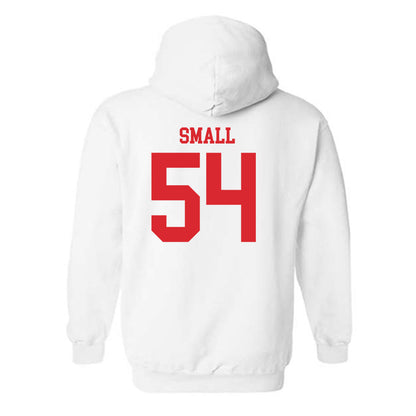 Rutgers - NCAA Football : Everett Small - Classic Shersey Hooded Sweatshirt-1