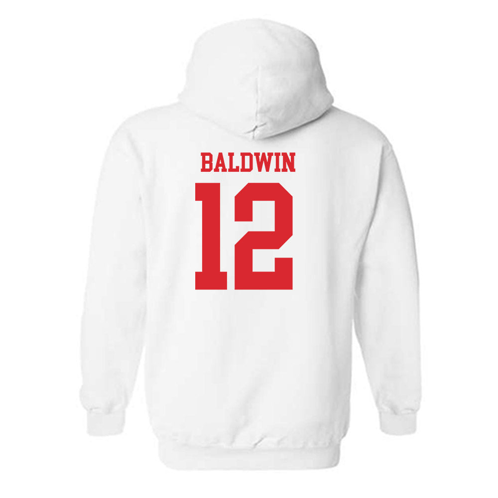 Rutgers - NCAA Women's Volleyball : Brooke Baldwin - Classic Shersey Hooded Sweatshirt-1