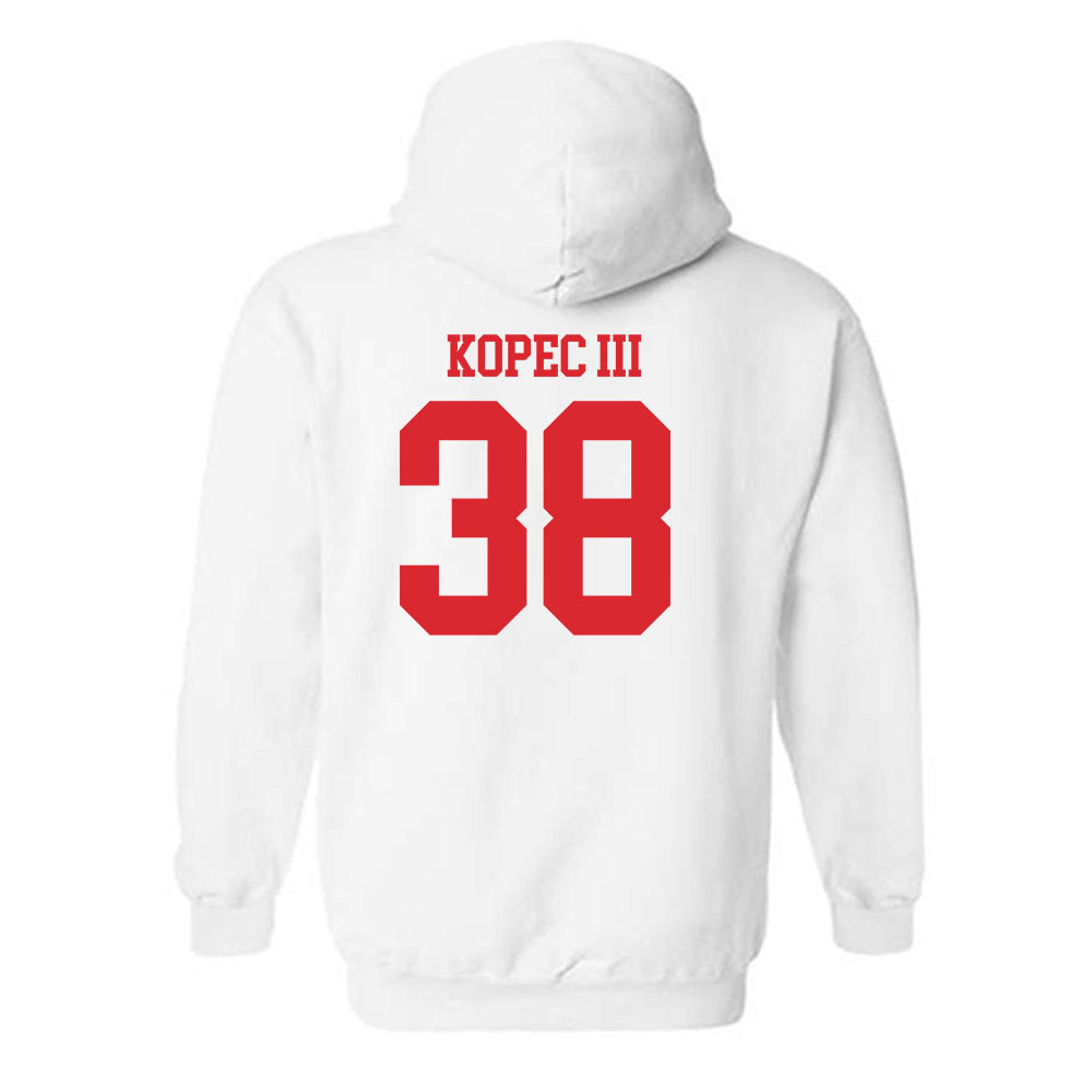 Rutgers - NCAA Football : Joey Kopec III - Classic Shersey Hooded Sweatshirt-1