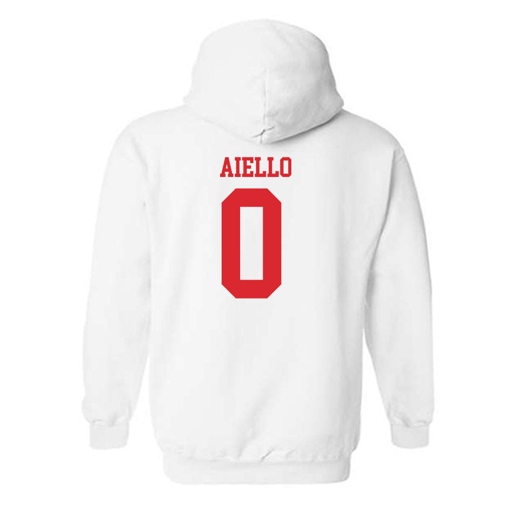 Rutgers - NCAA Men's Lacrosse : Jj Aiello - Classic Shersey Hooded Sweatshirt-1