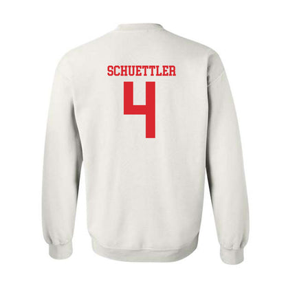 Rutgers - NCAA Softball : Charleigh Schuettler - Classic Shersey Crewneck Sweatshirt-1