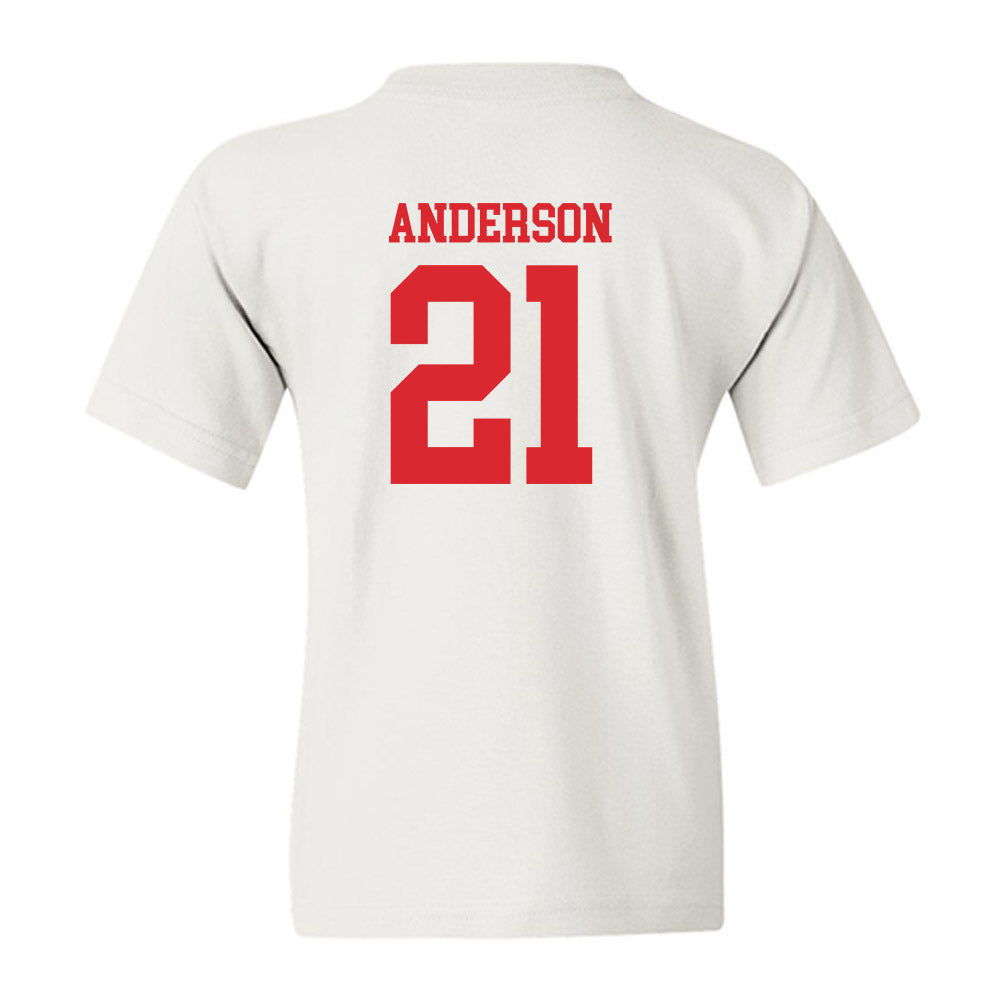 Rutgers - NCAA Football : Devonte Anderson - Classic Shersey Youth T-Shirt-1