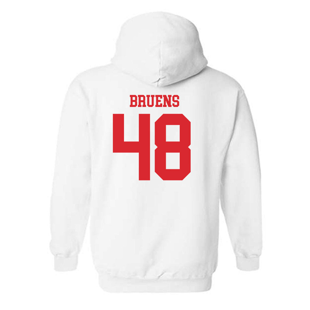 Rutgers - NCAA Football : Raedyn Bruens - Classic Shersey Hooded Sweatshirt-1