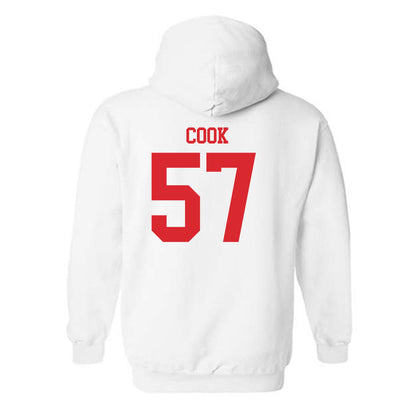 Rutgers - NCAA Football : Isaiah Cook - Classic Shersey Hooded Sweatshirt-1
