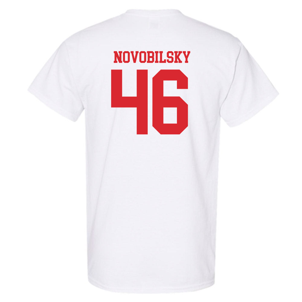 Rutgers - NCAA Baseball : Kevin Novobilsky - Classic Shersey T-Shirt-1