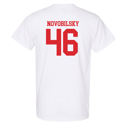 Rutgers - NCAA Baseball : Kevin Novobilsky - Classic Shersey T-Shirt-1