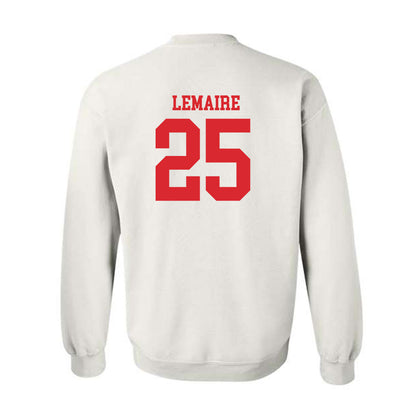 Rutgers - NCAA Men's Soccer : Cedric Lemaire - Classic Shersey Crewneck Sweatshirt-1