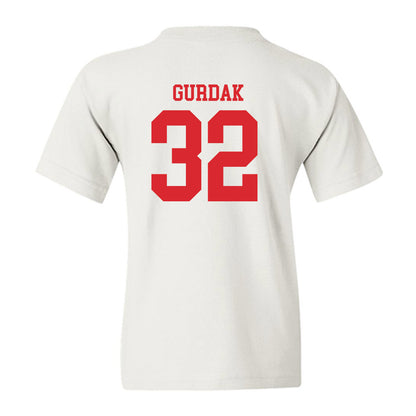 Rutgers - NCAA Men's Basketball : Christian Gurdak - Classic Shersey Youth T-Shirt-1