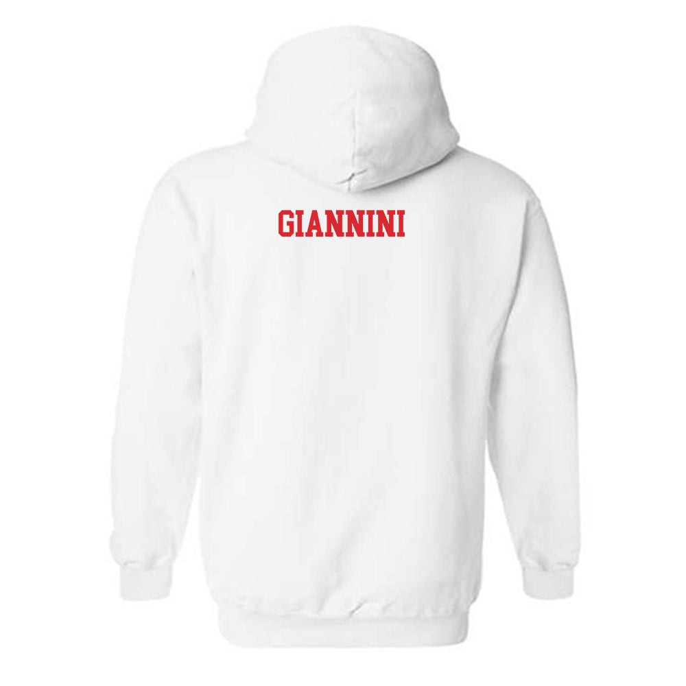 Rutgers - NCAA Women's Swimming & Diving : Valentina Giannini - Classic Shersey Hooded Sweatshirt-1