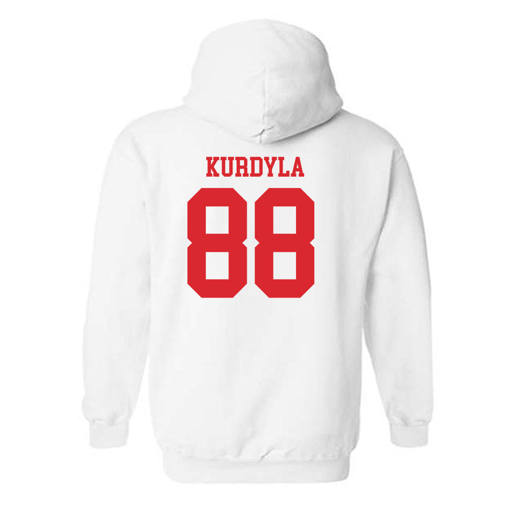 Rutgers - NCAA Men's Lacrosse : Colin Kurdyla - Classic Shersey Hooded Sweatshirt-1