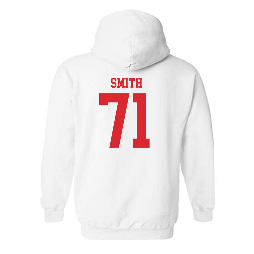 Rutgers - NCAA Football : Jared Smith - Classic Shersey Hooded Sweatshirt-1