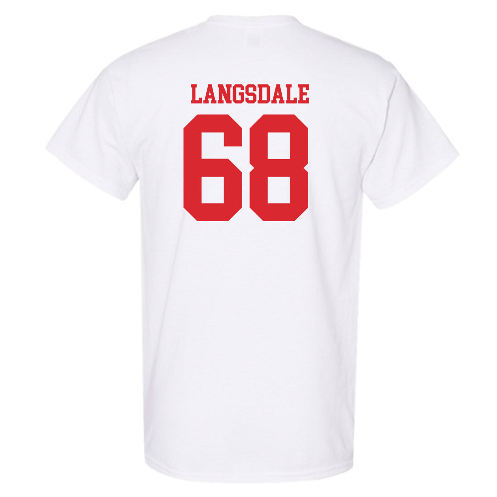 Rutgers - NCAA Football : Ryder Langsdale - Classic Shersey T-Shirt-1