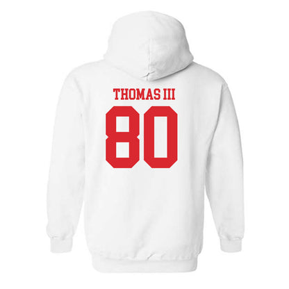 Rutgers - NCAA Football : Michael Thomas III - Classic Shersey Hooded Sweatshirt-1