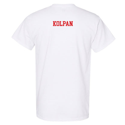 Rutgers - NCAA Men's Track & Field : Justin Kolpan - Classic Shersey T-Shirt-1