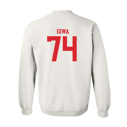 Rutgers - NCAA Football : Moshood Giwa - Classic Shersey Crewneck Sweatshirt-1