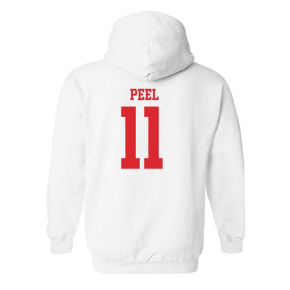 Rutgers - NCAA Baseball : Nolan Peel - Classic Shersey Hooded Sweatshirt-1