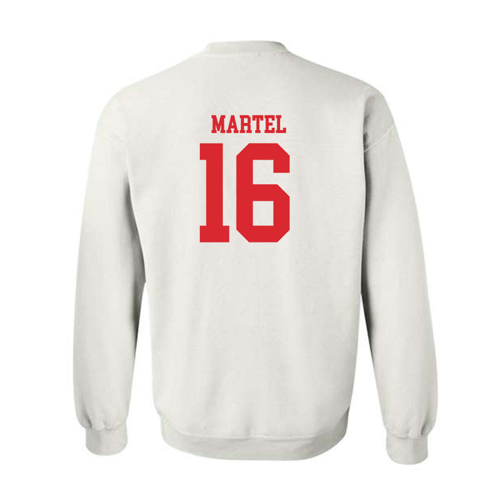 Rutgers - NCAA Baseball : Logan Martel - Classic Shersey Crewneck Sweatshirt-1