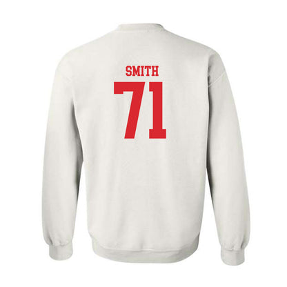 Rutgers - NCAA Football : Jared Smith - Classic Shersey Crewneck Sweatshirt-1