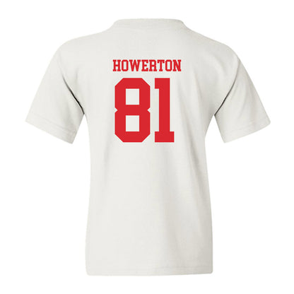 Rutgers - NCAA Football : DJ Howerton - Classic Shersey Youth T-Shirt-1