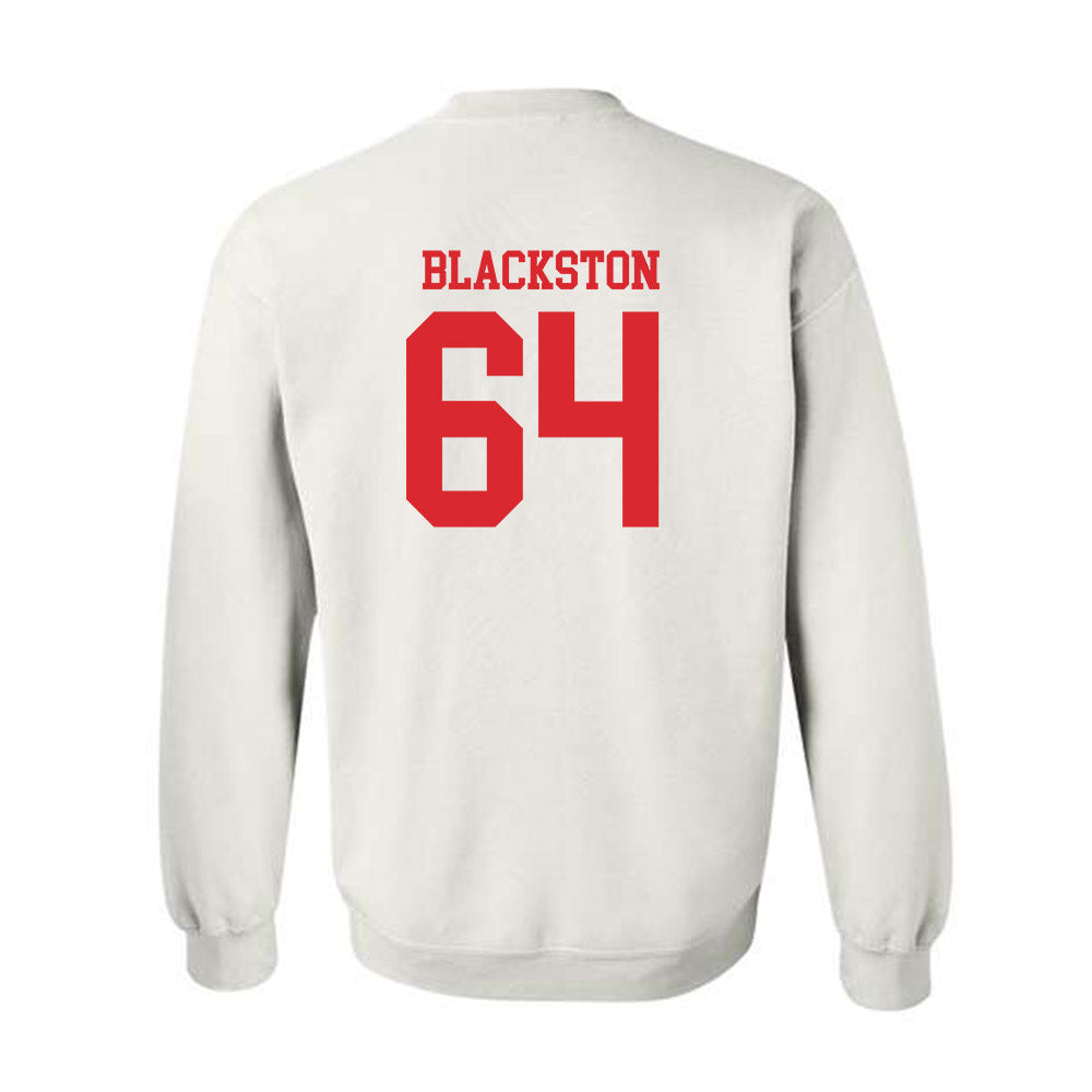Rutgers - NCAA Football : Joshua Blackston - Classic Shersey Crewneck Sweatshirt-1