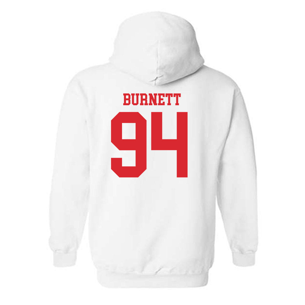 Rutgers - NCAA Football : Jdan Burnett - Classic Shersey Hooded Sweatshirt-1