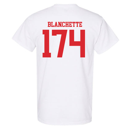 Rutgers - NCAA Wrestling : Nate Blanchette - Classic Shersey T-Shirt-1