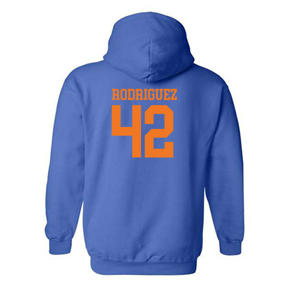 Texas Arlington - NCAA Women's Basketball : Jeanne Rodriguez - Classic Shersey Hooded Sweatshirt-1