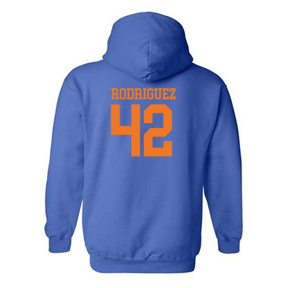 Texas Arlington - NCAA Women's Basketball : Jeanne Rodriguez - Classic Shersey Hooded Sweatshirt-1