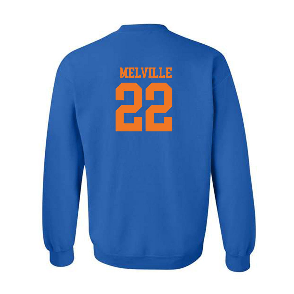 Texas Arlington - NCAA Baseball : Hayes Melville - Classic Shersey Crewneck Sweatshirt-1