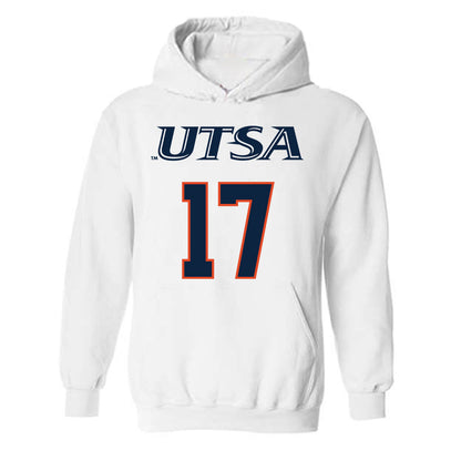UTSA - NCAA Men's Basketball : Stanley Borden - Sports Shersey Hooded Sweatshirt-0