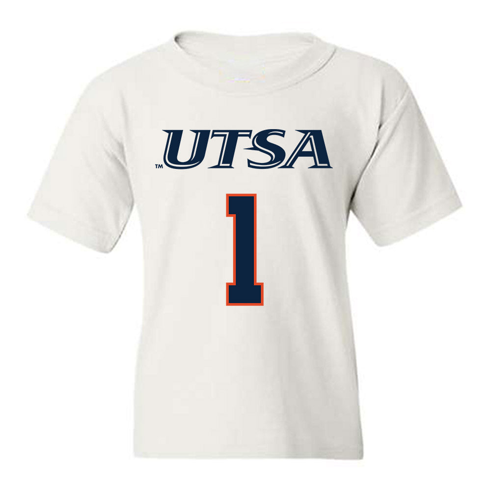 UTSA - NCAA Men's Basketball : Amir Spears - Sports Shersey Youth T-Shirt-0
